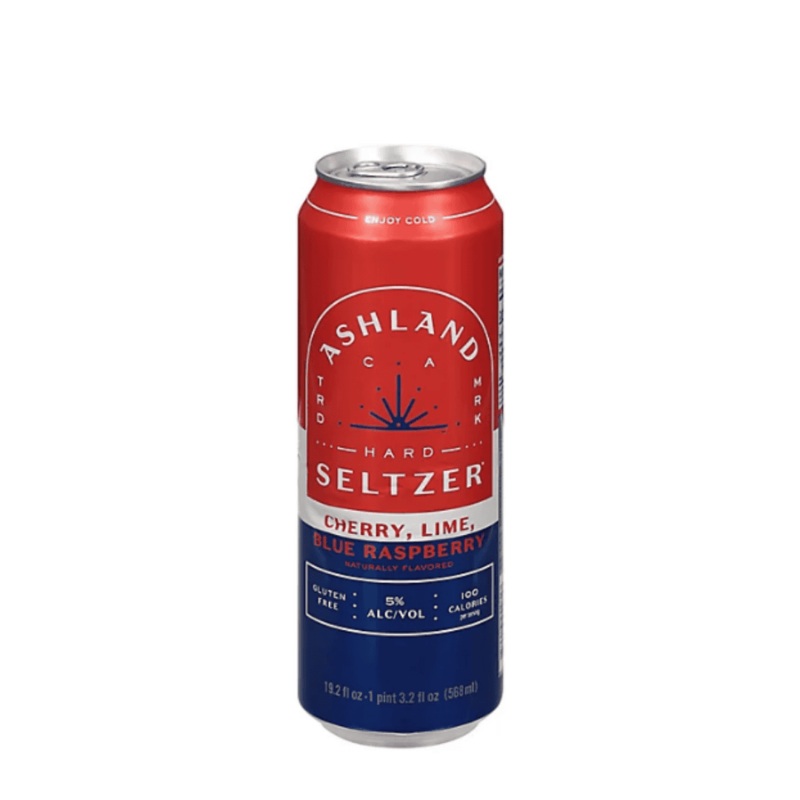 Ashland Hard Seltzer Cherry, Lime & Blue Raspberry 19.2 fl oz