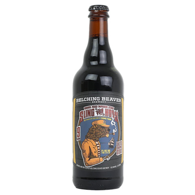 Belching Beaver Sling Yer’ Hook Stout (Barrel Aged) 500ML BTL