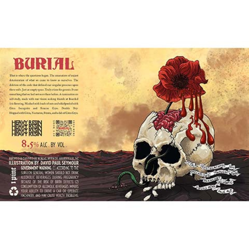 Burial A Postulation on Precarious Thought and Transient Delusion DIPA 16OZ SINGLE CAN
