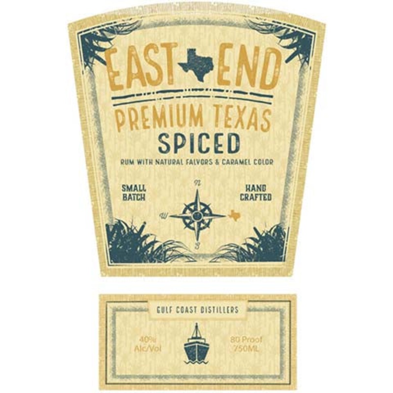 East End Spiced Rum 750ML BTL