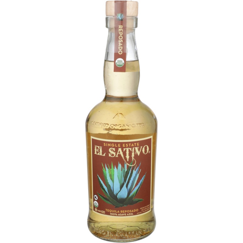El Sativo Tequila Reposado Single Estate 80 750ML 750ML