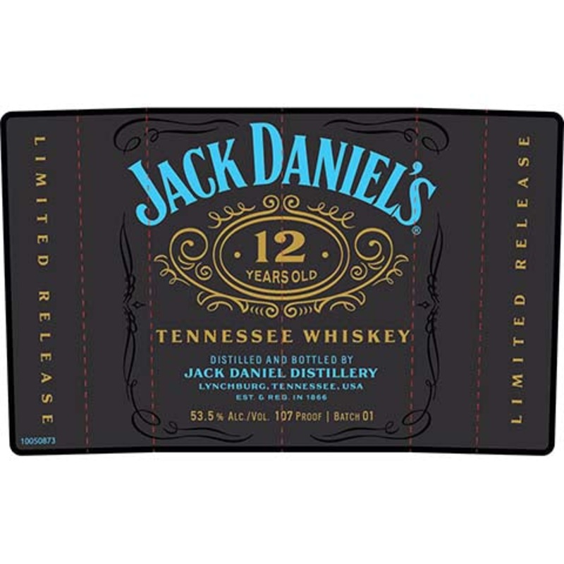 Jack Daniel’s 12 Years Old Tennessee Whiskey 700ML BTL