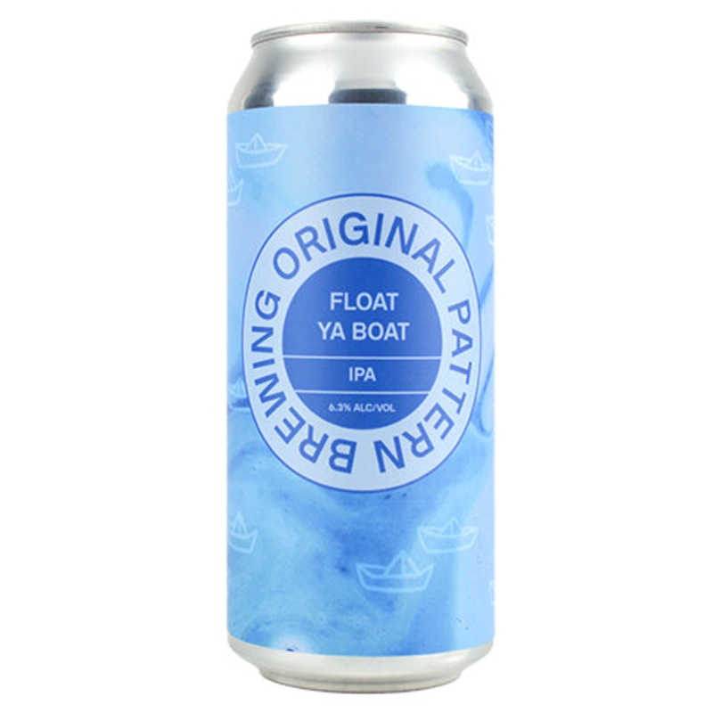 Original Pattern Float Ya Boat IPA 16OZ SINGLE CAN