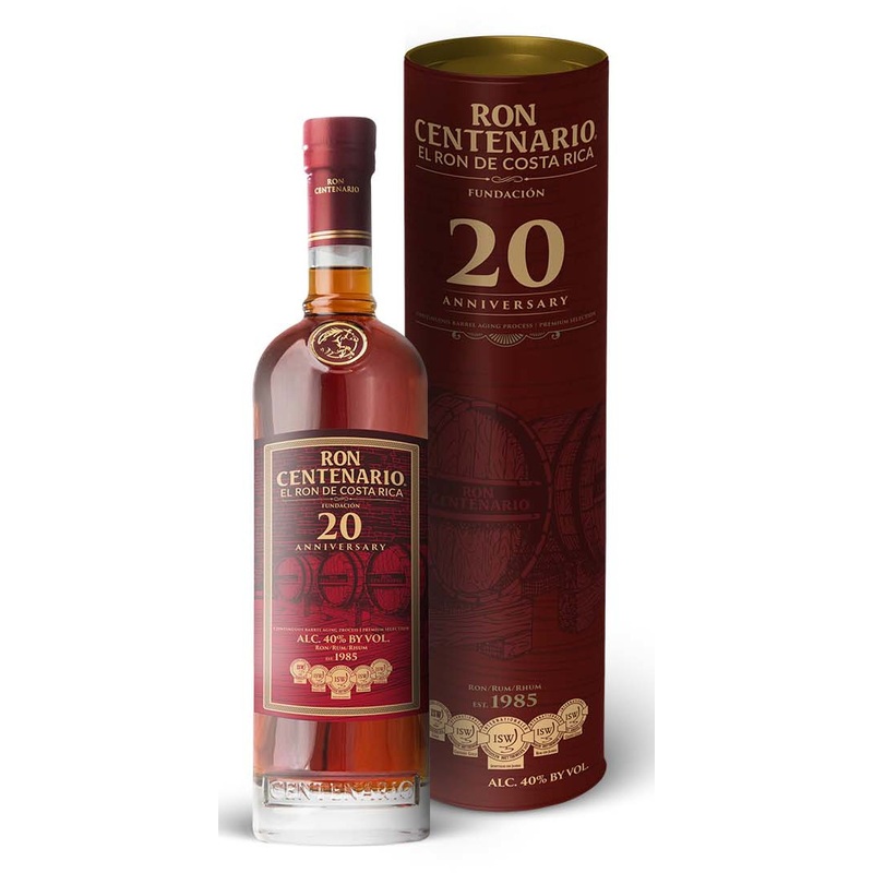 Ron Centenario Rum Fundacion 20YR 750ML 750ml Bottle