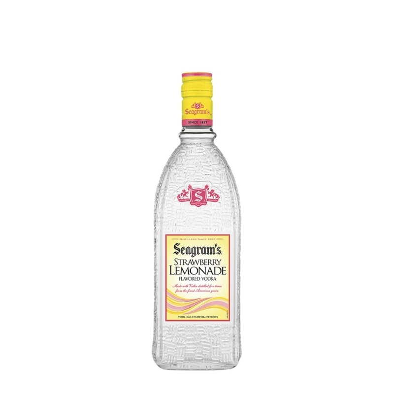 Seagram’s Strawberry Lemonade Flavored Vodka 750mL