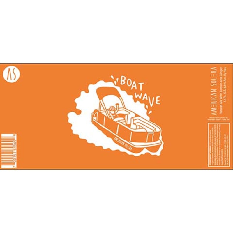 American Solera Boat Wave Wheat Ale 12OZ SINGLE CAN