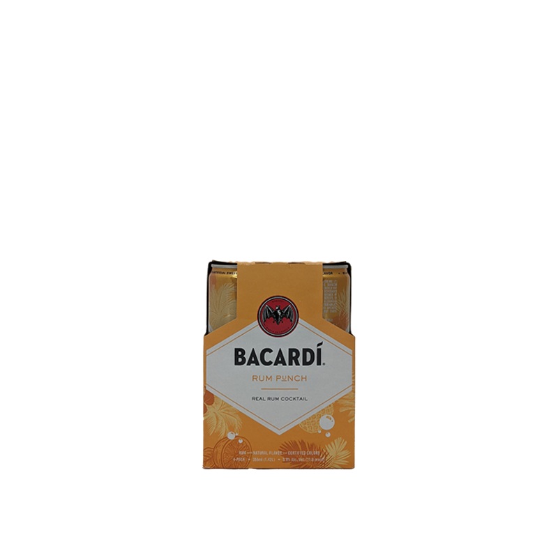 Bacardi Rum Punch 4 Pack