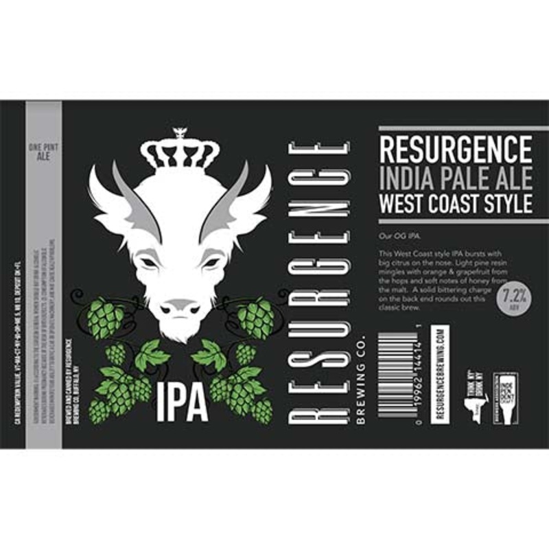 Resurgence IPA 16OZ SINGLE CAN