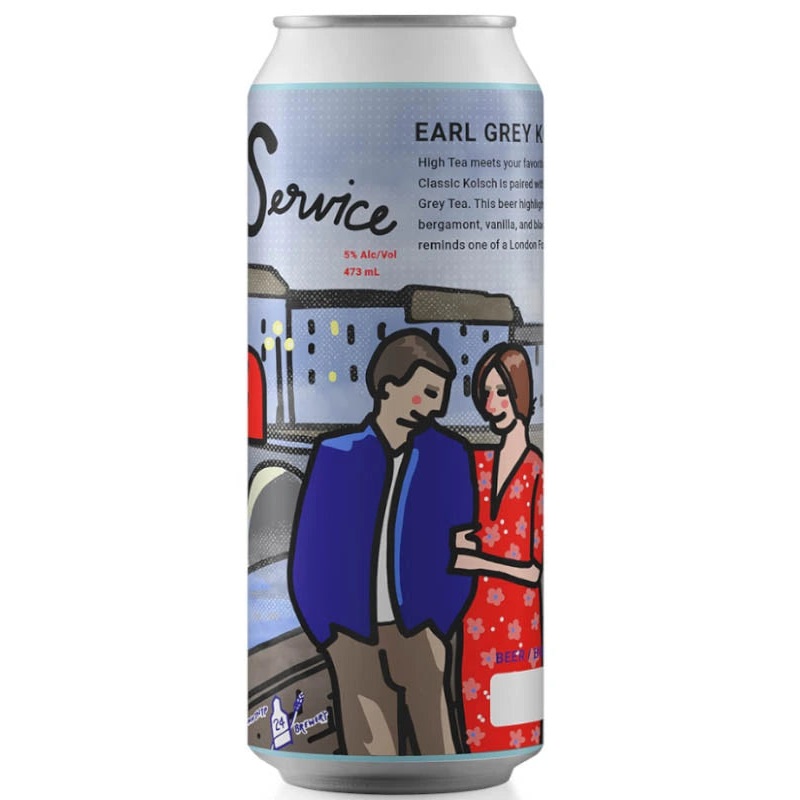 TOWNSHIP 24 SERVICE EARL GREY KOLSCH 473ML 4PK CAN @ Township [1040675] 1892 ml