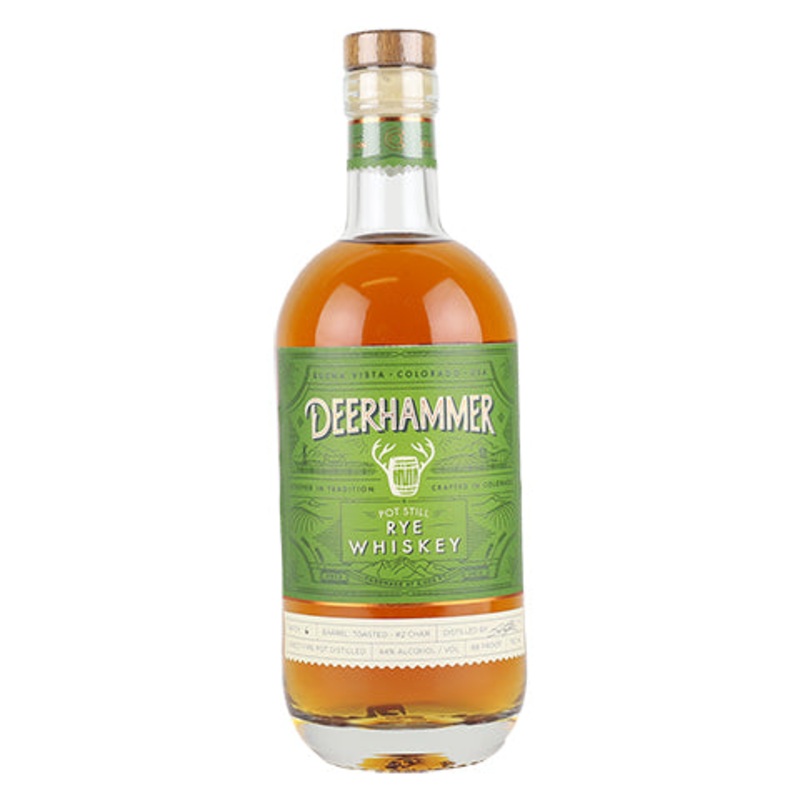 Deerhammer Pot Still Rye Whiskey 750ML BTL