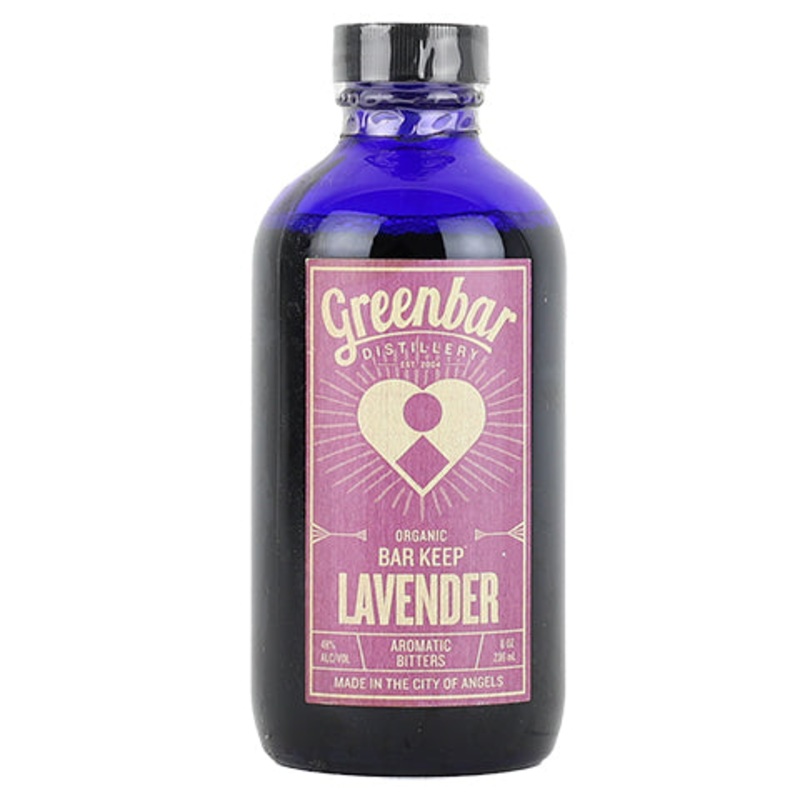Greenbar Bar Keep Lavender Bitters 8OZ SINGLE BTL