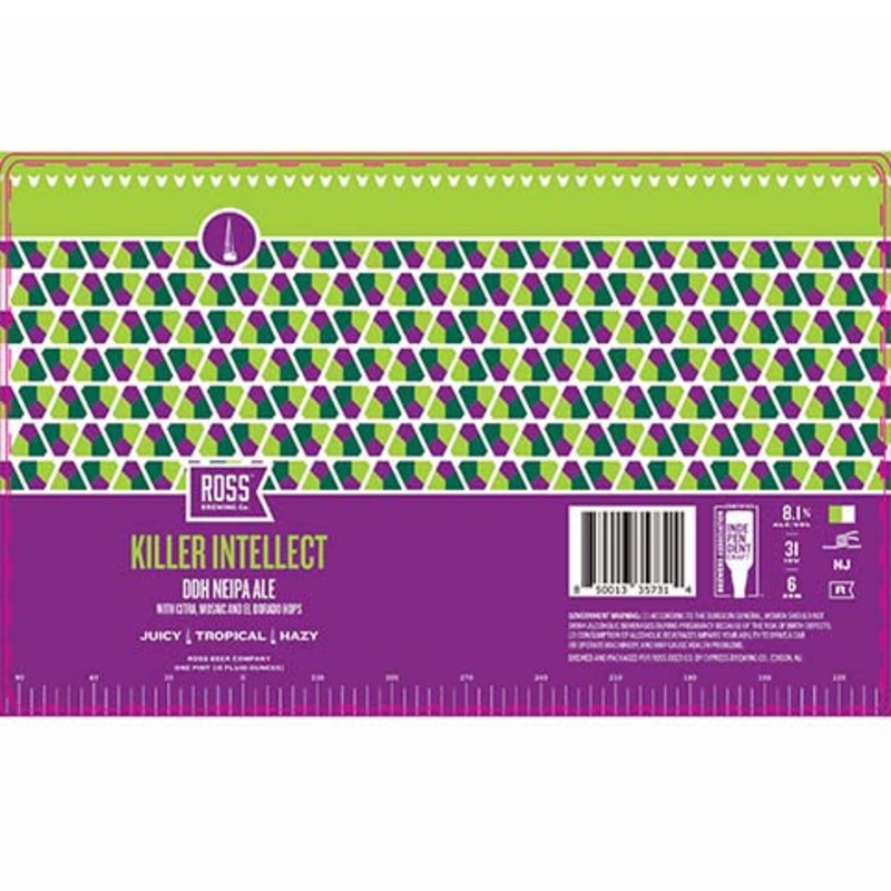 Ross Killer Intellect DDH NEIPA 16OZ SINGLE CAN