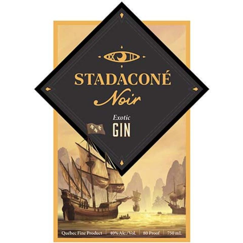 Stadacone Noir Exotic Gin 750ML BTL