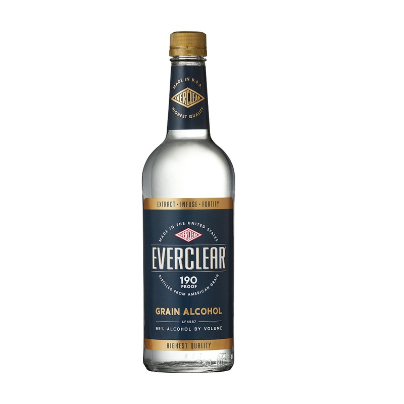 EVERCLEAR 190 PROOF GRAIN ALCOHL 750 ML