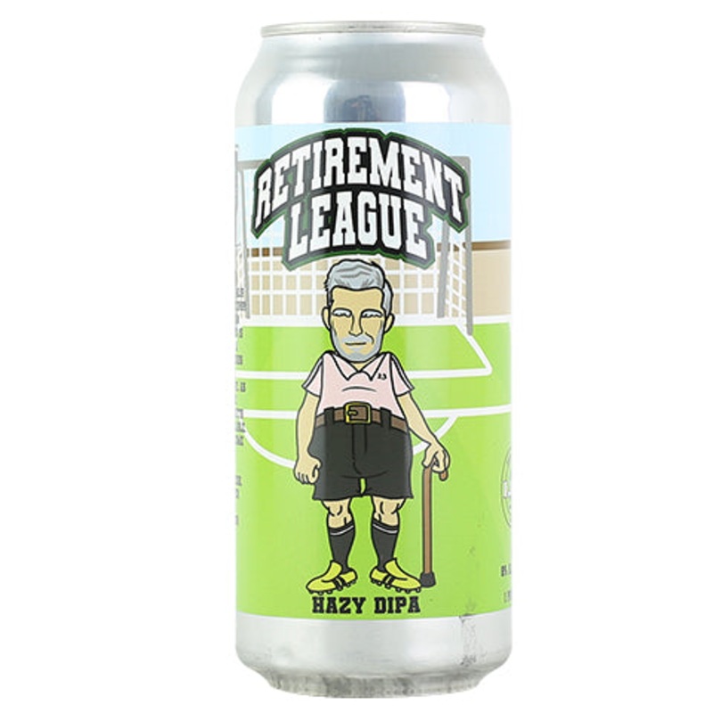 Local Craft Beer Retirement League Hazy DIPA 16OZ SINGLE CAN