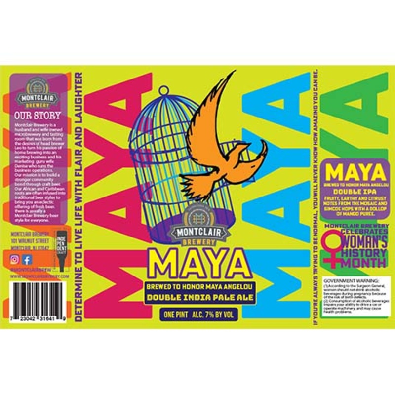 Montclair Maya DIPA 16OZ SINGLE CAN