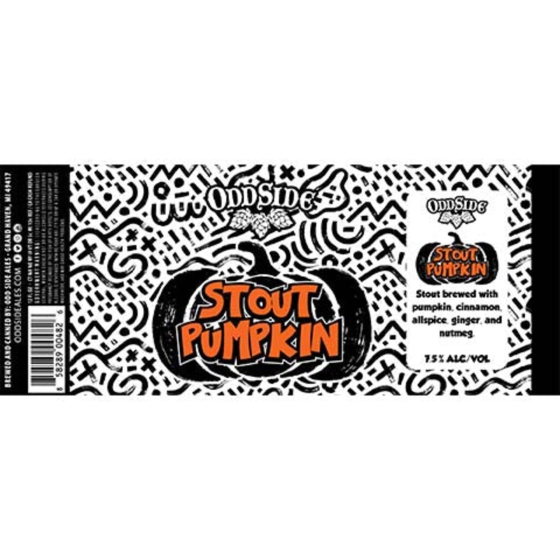 Odd Side Ales Stout Pumpkin 12OZ SINGLE CAN