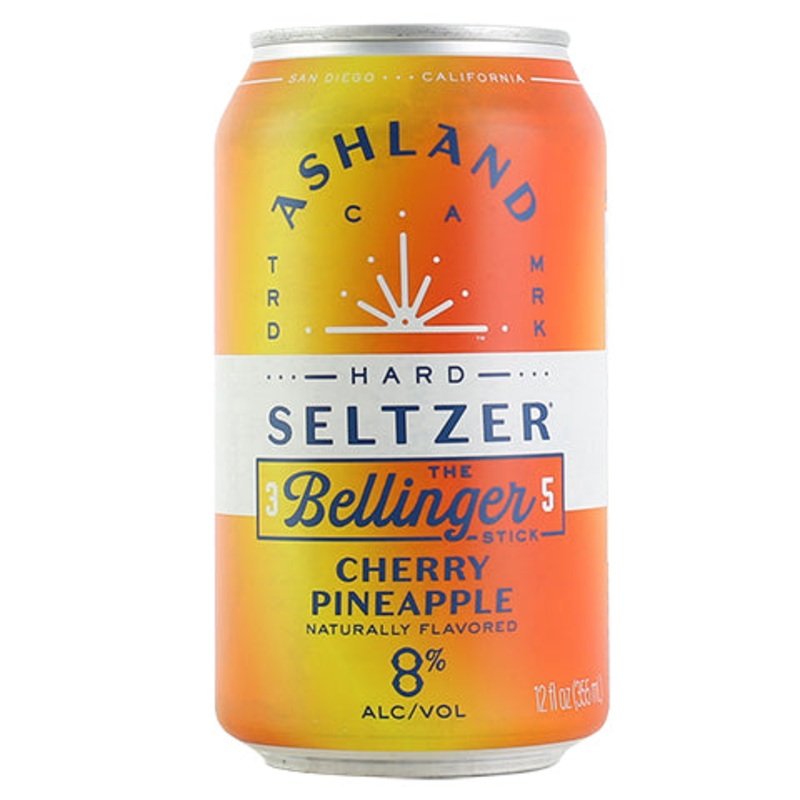 Ashland Bellinger Stick Cherry Pineapple Hard Seltzer 12OZ CAN