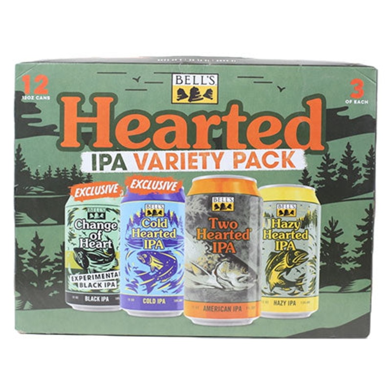 Bell’s Hearted IPA Variety Pack 12PK 12OZ CAN