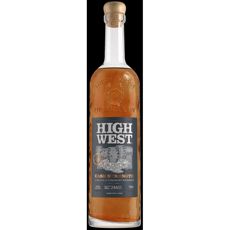 HIGH WEST CASK STRENGHTH BOURBON 750ML @ Emerald Hills [1055818] 750 ml