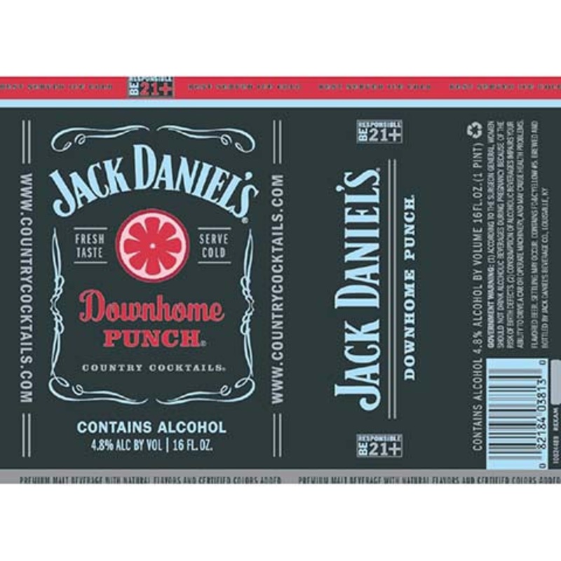 Jack Daniel’s Downhome Punch 16OZ SINGLE CAN