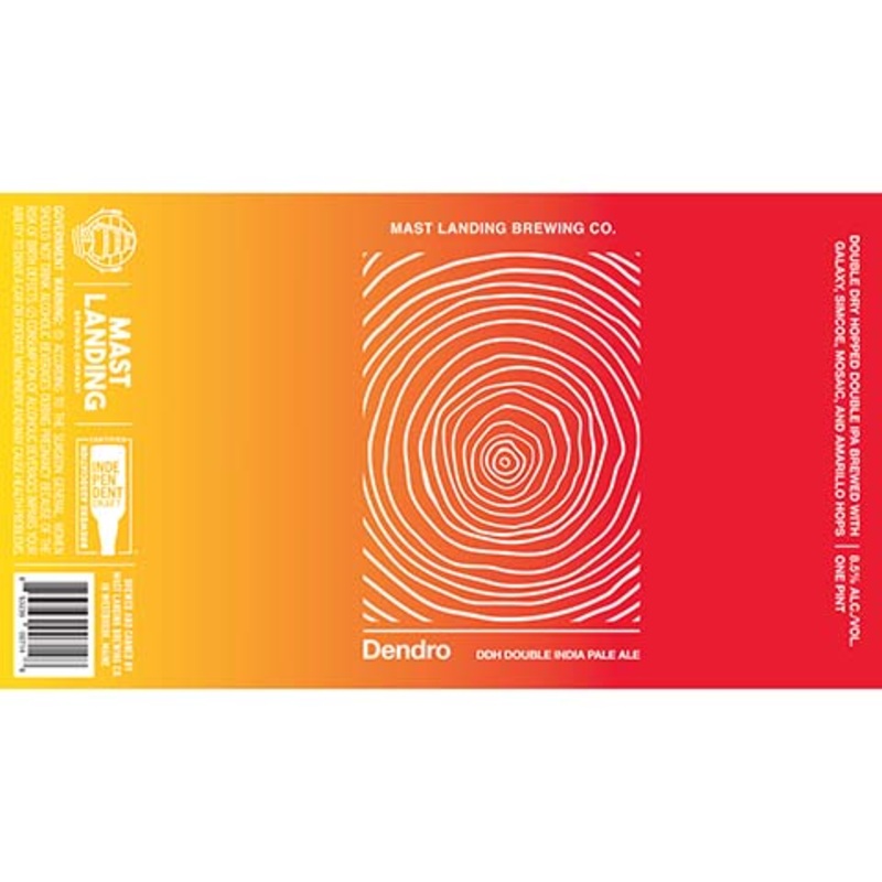 Mast Landing Dendro DDH DIPA 16OZ SINGLE CAN