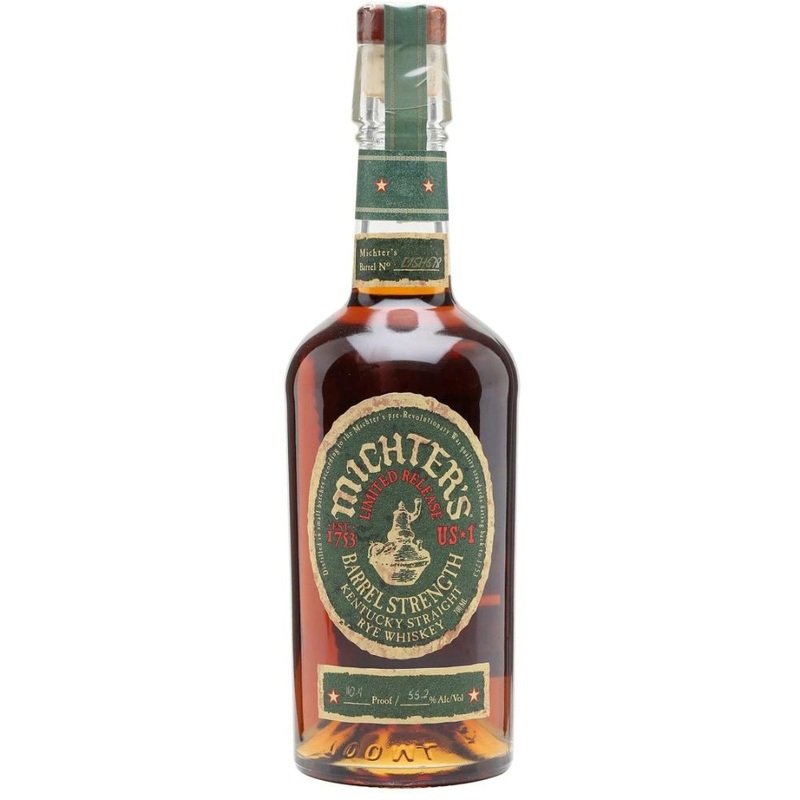 Michter’s US 1 Barrel Strength Rye 2022 Release