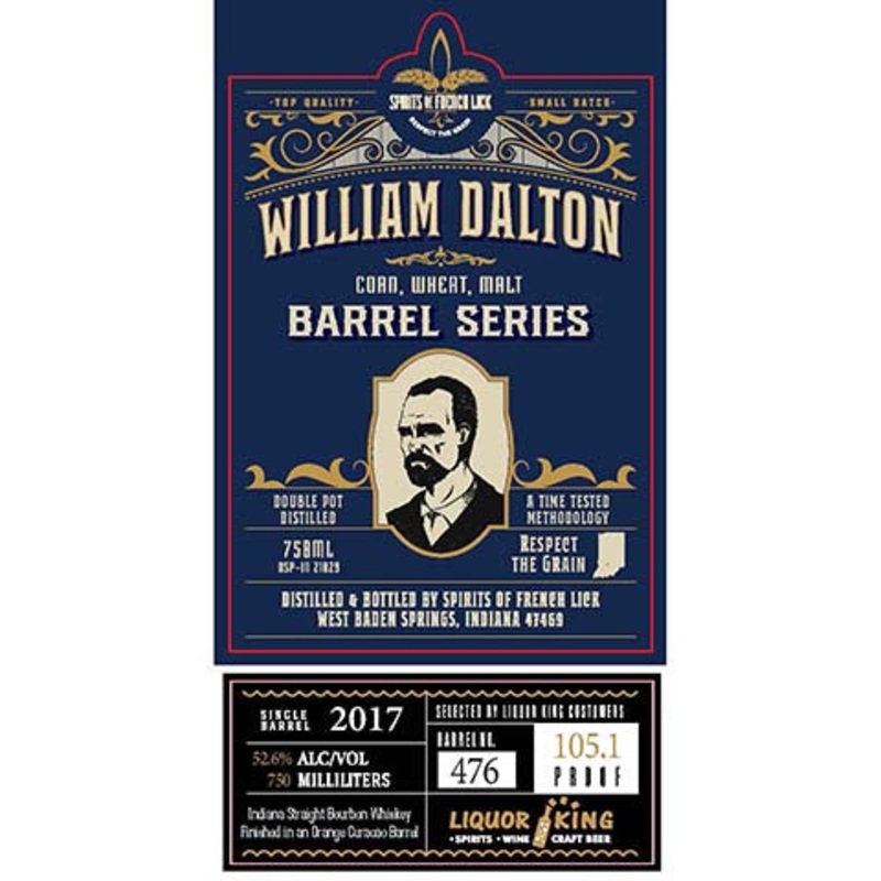 Spirits of French Lick William Dalton Bourbon Whiskey 750ML BTL