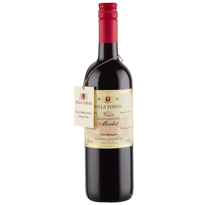 VILLA TERESA ORGANIC MERLOT 750 ML