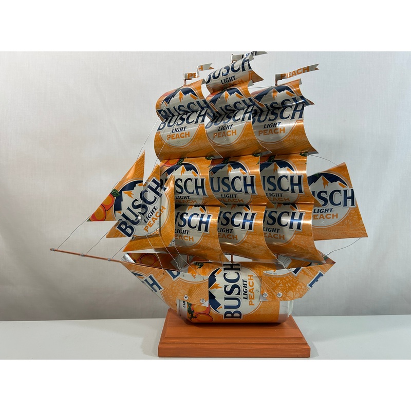 Anheuser Busch Light Peach Beer Can Ship