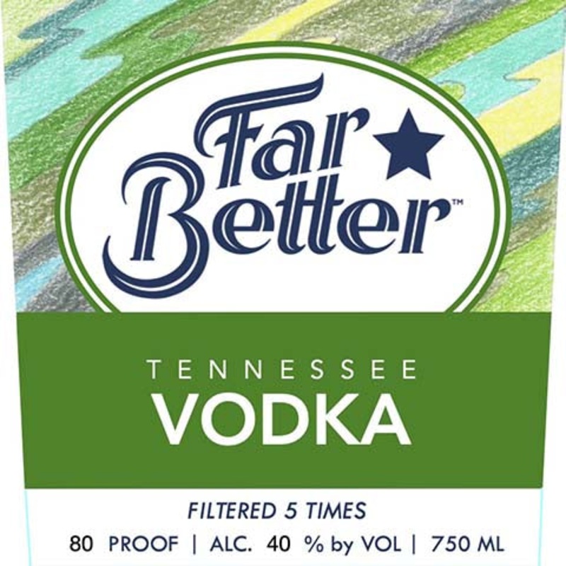 Far Better Tennessee Vodka 750ML BTL
