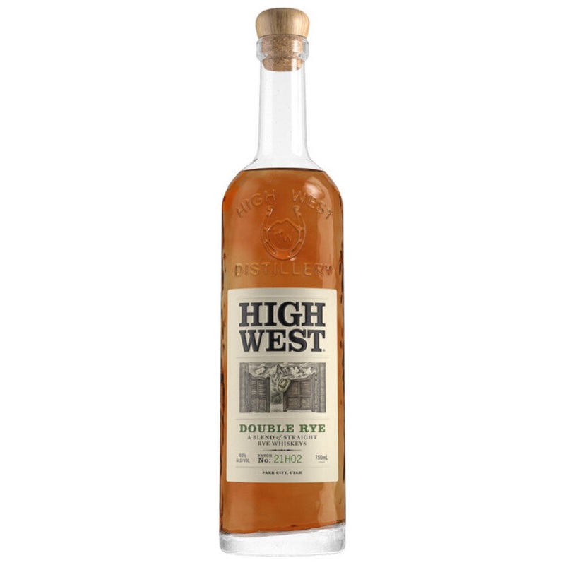 HIGH WEST RYE WHISKEY DOUBLE RYE 375ML Bottle