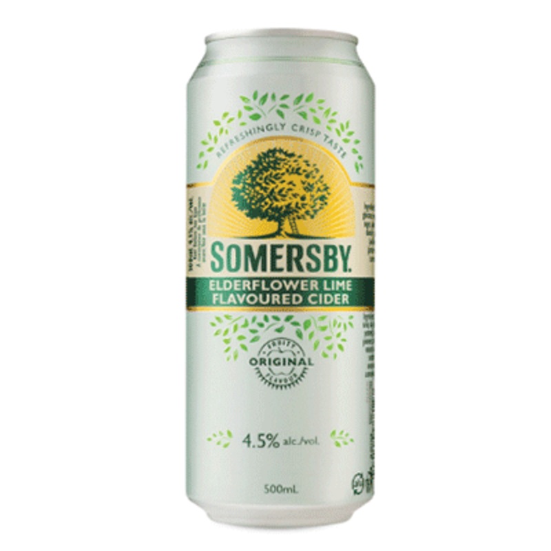SOMERSBY ELDERFLOWER CIDER 473 ML