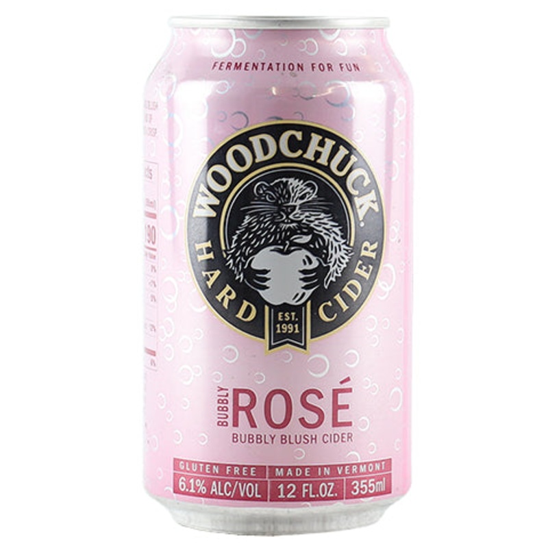 Woodchuck Bubbly Rose Cider 12OZ SINGLE CAN