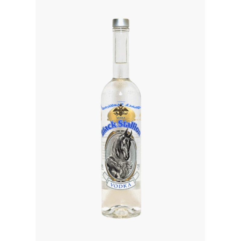 BLACK STALLION VODKA 750 ML MADE IN POLAND
