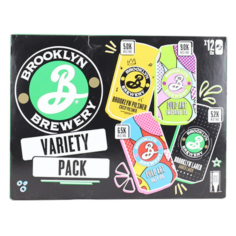 Brooklyn Variety Pack 12PK 12OZ CAN