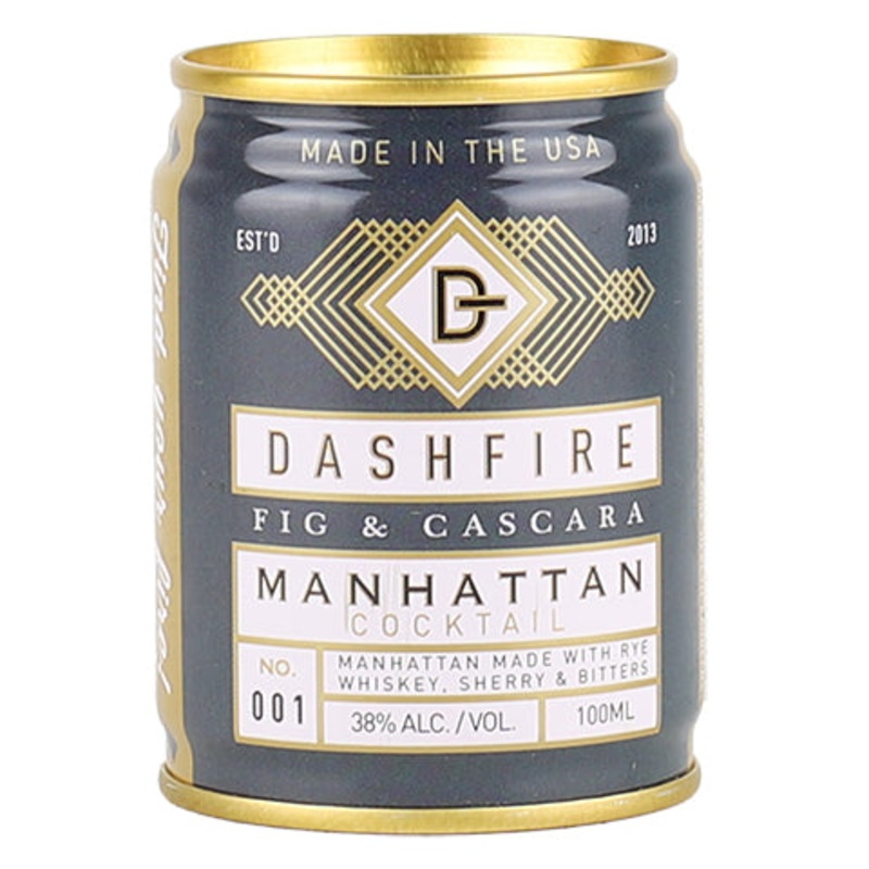 Dashfire Fig & Cascara Manhattan Cocktail 100ML CAN