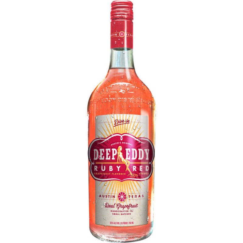 DEEP EDDY RUBY RED GRAPEFRUIT FLAVORED VODKA 70 750ML 750ML