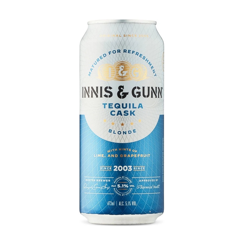 INNIS & GUNN TEQUILA CASK BLONDE 473ML CAN @ St. Albert [1056190] 473 ml