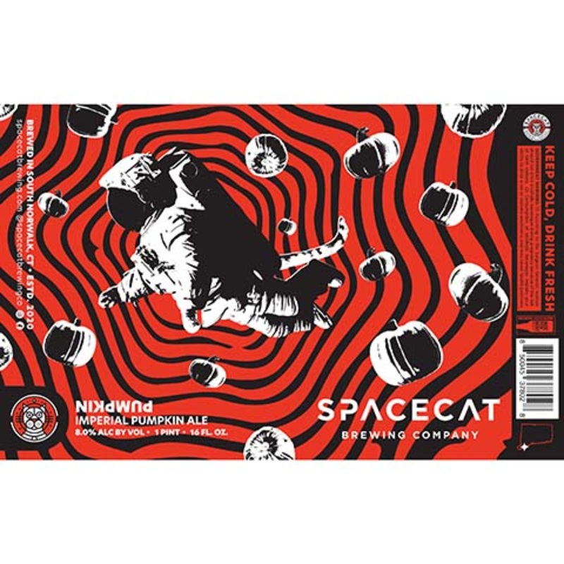 Spacecat Pumpkin Imperial Pumpkin Ale 16OZ SINGLE CAN