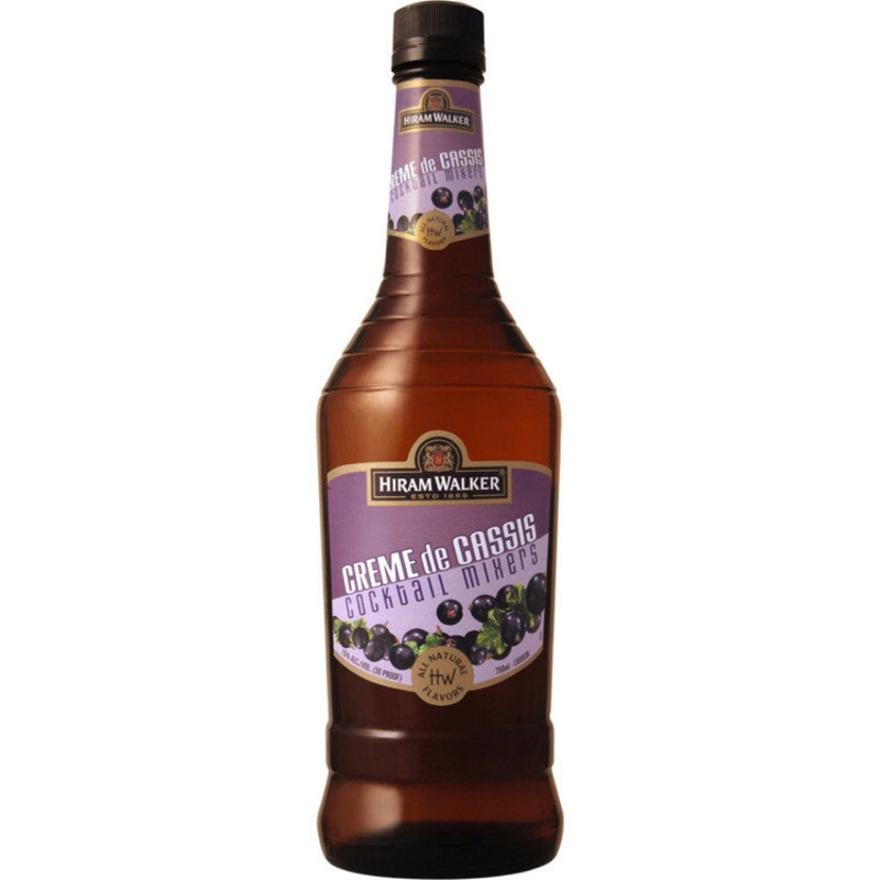 HIRAM WALKER CREME DE CASSIS 30 750ML 750ML