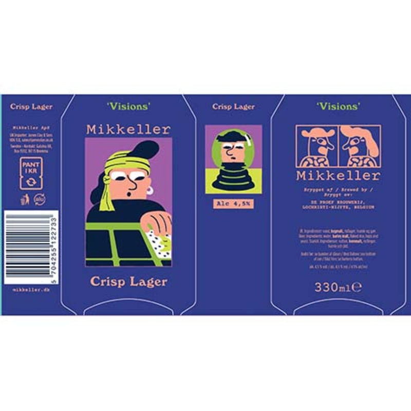 Mikkeller Visions Crisp Lager 330ML CAN
