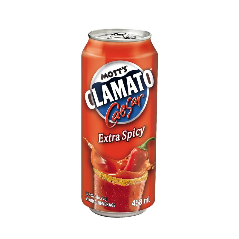 MOTT’S EXTRA SPICY CLAMATO CAE