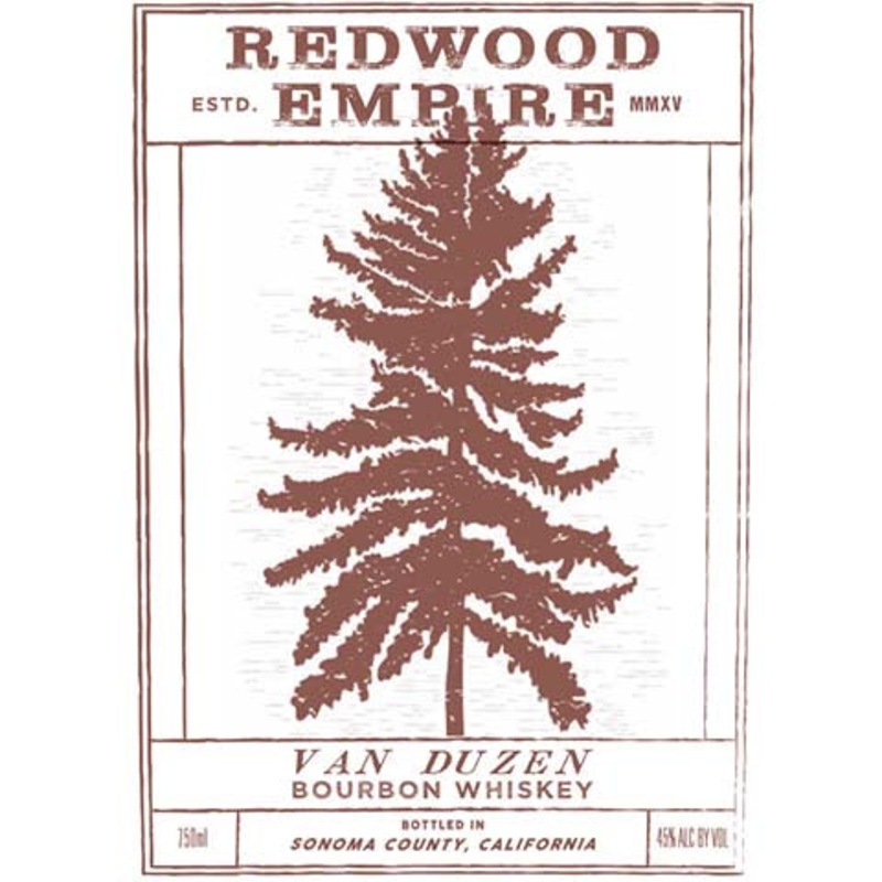 Redwood Empire Van Duzen Bourbon Whiskey 750ML BTL