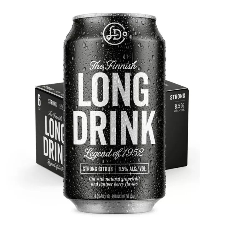 The Long Drink ‘Strong Citrus’ Flavored Gin 12OZ CAN