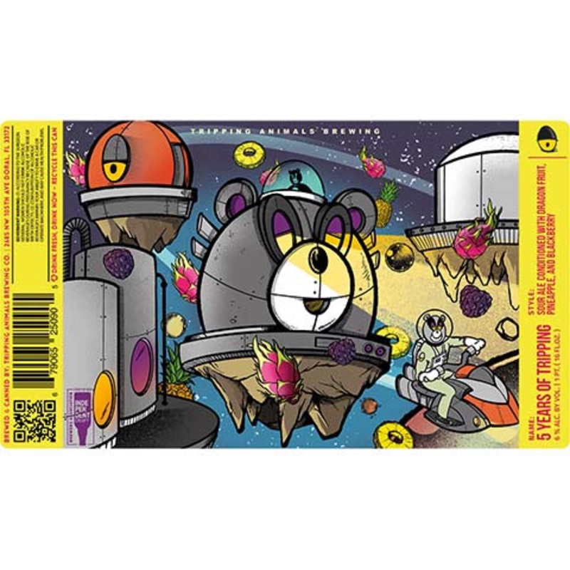 Tripping Animals 5 Years of Tripping Sour 16OZ SINGLE CAN