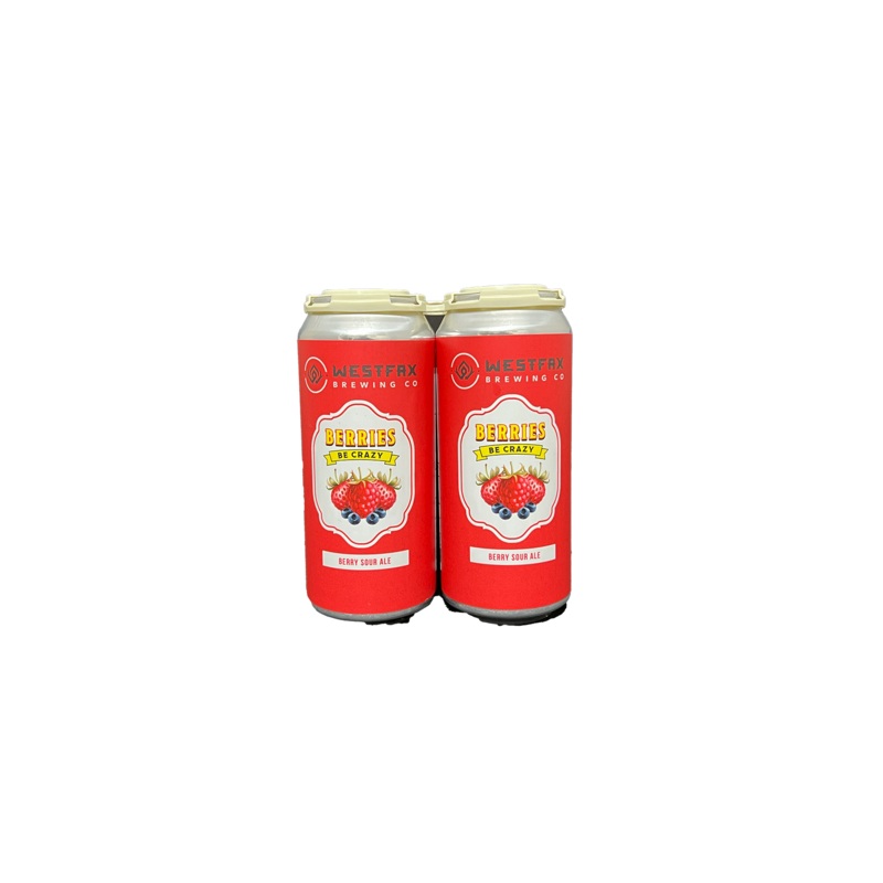 Westfax Berries Be Crazy Sour 4 Pack Cans