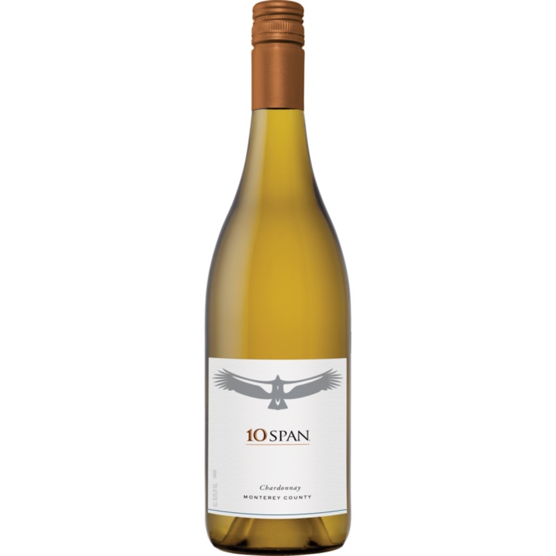 10 SPAN VINEYARDS CHARDONNAY CENTRAL COAST 750ML 750ML
