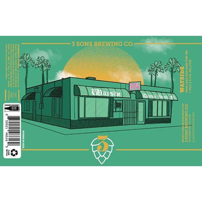 3 Sons Wayside IPA 16OZ SINGLE CAN