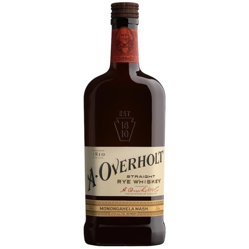 A. Overholt Monongahela Mash Straight Rye